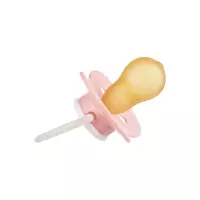 Canpol Babies Animals соска-пустышка латексная круглая со светящимся колечком 6-18 месяцев ассорти 1 шт