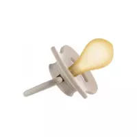 Canpol Babies Nude соска-пустышка латексная круглая 6-18 месяцев бежевая 1 шт