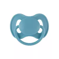 Canpol Babies Nude соска-пустышка латексная круглая 6-18 месяцев голубая 1 шт