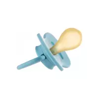 Canpol Babies Nude соска-пустышка латексная круглая 6-18 месяцев голубая 1 шт