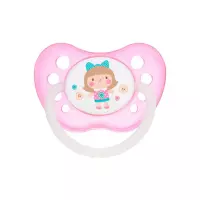 Canpol Babies Toys соска-пустышка латексная анатомическая со светящимся кольцом 6-18 месяцев ассорти 1 шт
