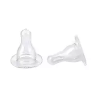 Canpol Babies соска силиконовая круглая мини поток для новорожденных от 0 месяцев 2 шт