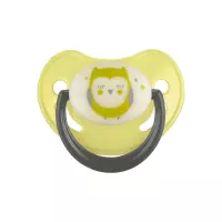 Canpol Babies Night Dreams соска-пустышка силиконовая анатомическая со светящимися элементами 6-18 месяцев ассорти 1 шт