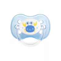 Canpol Babies Nature соска-пустышка силиконовая анатомическая 0-6 месяцев ассорти 1 шт