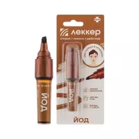 Йод 5 % 5 мл маркер 1 шт Леккер