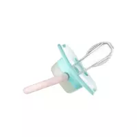 Canpol Babies Exotic Animals Лама соска-пустышка силиконовая симметричная со светящимися элементами 0-6 месяцев 1 шт