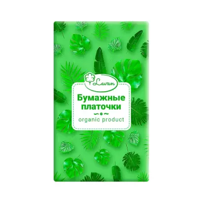 Lavan платочки универсальные гигиенические трехслойные неароматизированные 20х20 см
