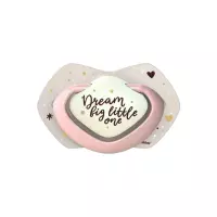 Canpol Вabies Sleepy Koala соска-пустышка силиконовая симметричная со светящимися элементами 6-18 месяцев розовая 2 шт