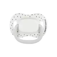 Canpol Вabies BabiesBoo соска-пустышка силиконовая симметричная 0-6 месяцев белая 2 шт