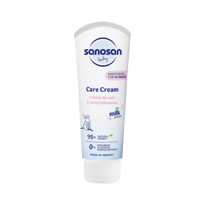 Sanosan Baby Care Cream детский крем для ухода за кожей с молочным протеином 100 мл 1 шт