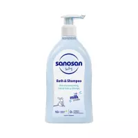 Sanosan Baby Bath & Shampoo средство для купания и шампунь с молочным протеином 500 мл 1 шт