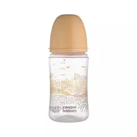 Canpol Вabies Mountains бутылочка для кормления антиколиковая от 3 месяцев 240 мл бежевая 1 шт
