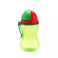 Canpol Babies Sport Cup поильник спортивный с трубочкой от 12 месяцев 370 мл зеленый 1 шт