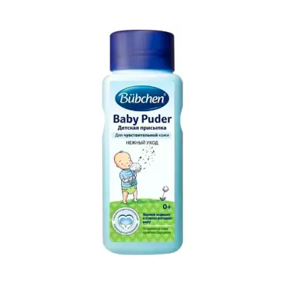 Bubchen Baby Puder детская присыпка 100 г 1 шт