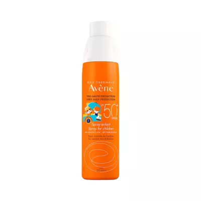 Avene детский солнцезащитный спрей для чувствительной кожи SPF 50+ 200 мл 1 шт