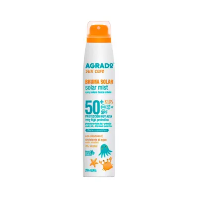 Agrado Kids солнцезащитный детский мист SPF 50+ 200 мл 1 шт