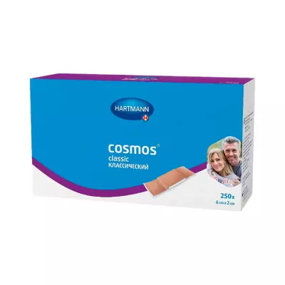 Cosmos Classic пластырь нестерильный 6x2 см 250 шт Hartmann