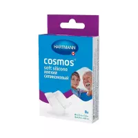 Cosmos Soft Silicone пластырь нестерильный ассорти (2 размера) 8 шт Hartmann