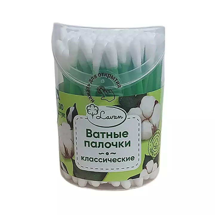 Lavan ватные палочки классические 100 шт