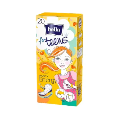 Bella for Teens Panty Energy прокладки женские ежедневные ультратонкие ароматизированные 20 шт