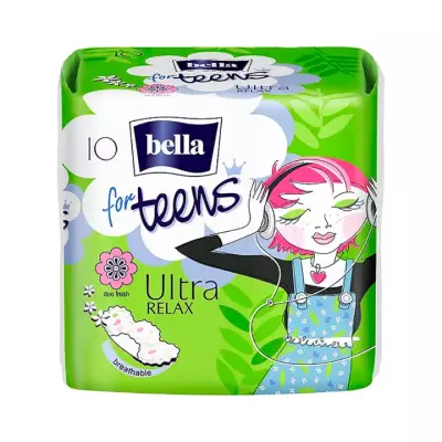 Bella for Teens Ultra Relax прокладки женские впитывающие ультратонкие ароматизированные 10 шт