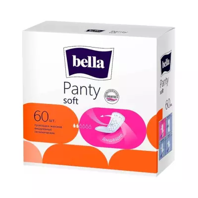 Bella Panty Soft прокладки женские ежедневные 60 шт
