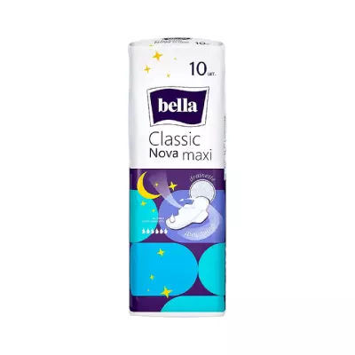 Bella Classic Nova Maxi прокладки женские впитывающие 10 шт