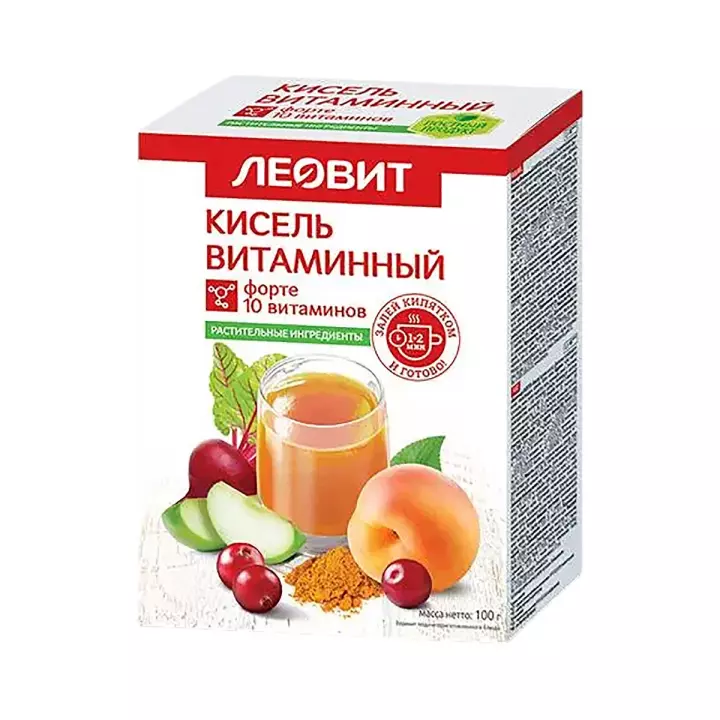 Леовит Кисель Витаминный Форте 20 г пакет 5 шт