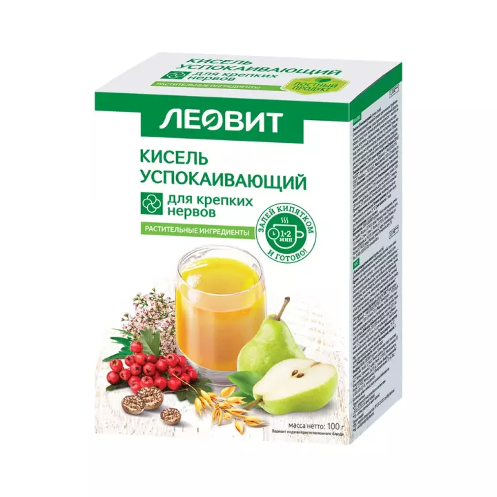 Леовит Кисель Успокаивающий 20 г пакет 5 шт