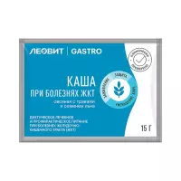 Леовит Gastro каша овсяная с травами и семенем льна 15 г пакет 1 шт