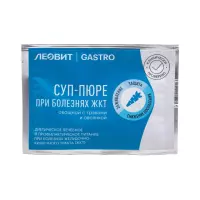 Леовит Gastro суп-пюре овощной с травами и овсянкой 15 г пакет 1 шт