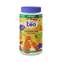 Leo Kids Чай гранулированный Фруктовый 200 г банка 1 шт