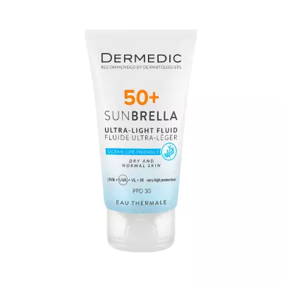 Dermedic Sunbrella ультралегкий флюид SPF 50+ для сухой и нормальной кожи 40 мл 1 шт