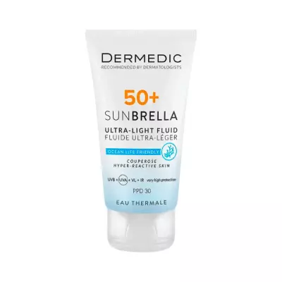Dermedic Sunbrella ультралегкий флюид SPF 50+ для чувствительной кожи 40 мл 1 шт