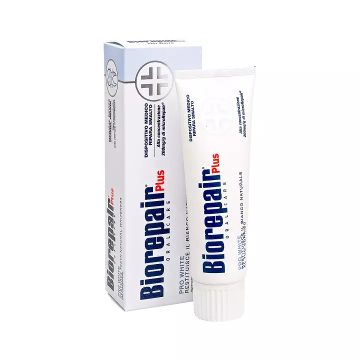 Biorepair Plus Pro White зубная паста 75 мл туба 1 шт