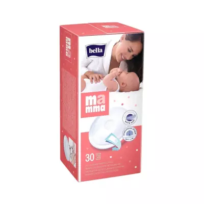 Bella Мamma лактационные вкладыши на липучке 30 шт