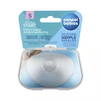 Canpol Babies EasyStart силиконовые накладки на грудь размер S 2 шт