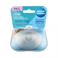 Canpol Babies EasyStart силиконовые накладки на грудь размер M/L 2 шт