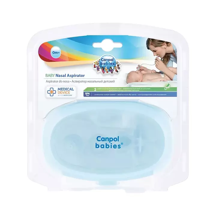 Canpol Babies аспиратор назальный детский с набором аксессуаров 1 шт