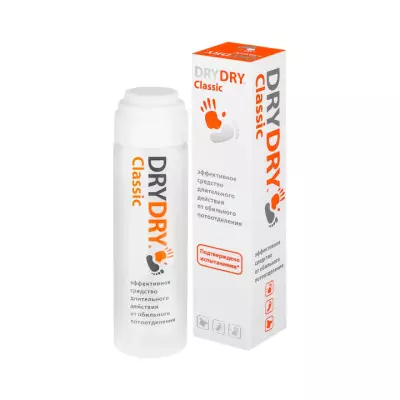DryDry Classic антиперспирант длительного действия от обильного потовыделения 35 мл 1 шт