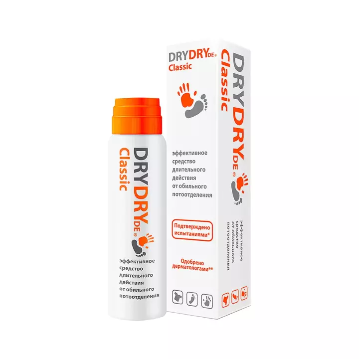 DryDry de Classic антиперспирант длительного действия от обильного потовыделения 35 мл 1 шт