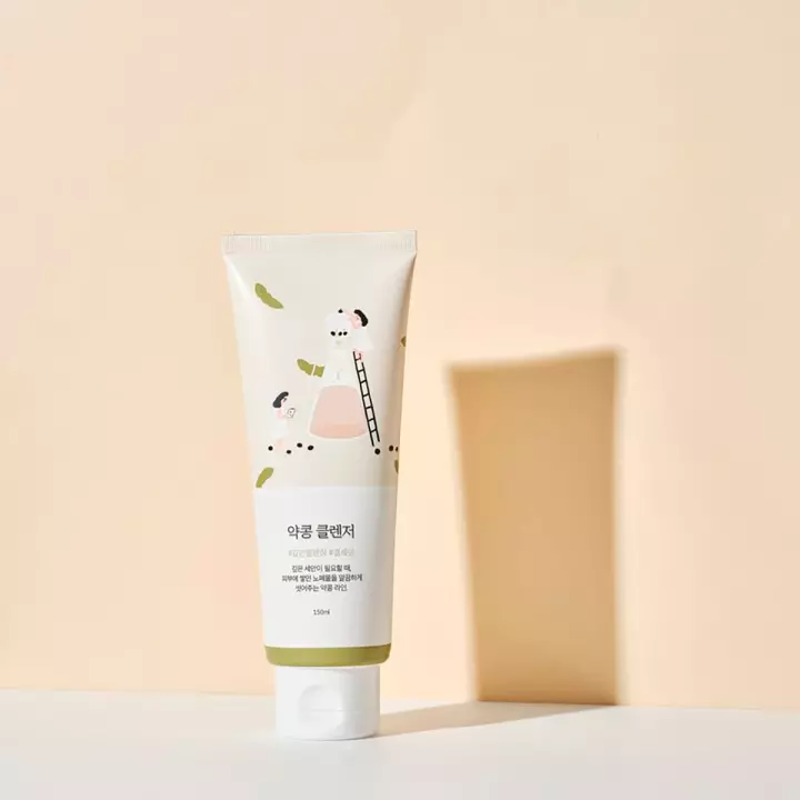 Round Lab Soybean Cleanser очищающая пенка-скраб для лица 150 мл 1 шт