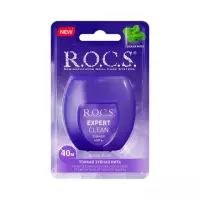 R.O.C.S. Expert Clеаn зубная нить 40 м 1 шт