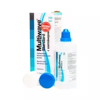Multiwave-Standard раствор многофункциональный универсальный 100 мл флакон с контейнером для линз 1 шт