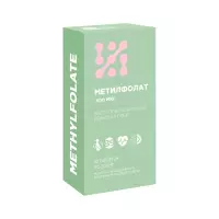 Метилфолат 600 мкг таблетки 200 мг 30 шт Биотерра