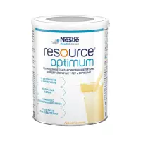 Nestle Ресурс Оптимум белково-витаминный коктейль с ароматом ванили для детей старше 7 лет и взрослых 400 г банка 1 шт