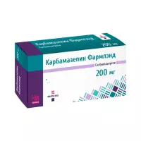 Карбамазепин Фармлэнд 200 мг таблетки 60 шт