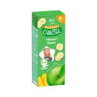 Маленькое счастье нектар яблоко-банан 200 мл 1 шт