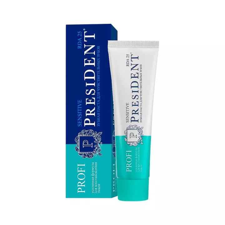 President Profi Sensitive зубная паста 50 мл 1 шт