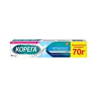 Корега экстра-сильный мятный крем для фиксации зубных протезов 70 г туба 1 шт